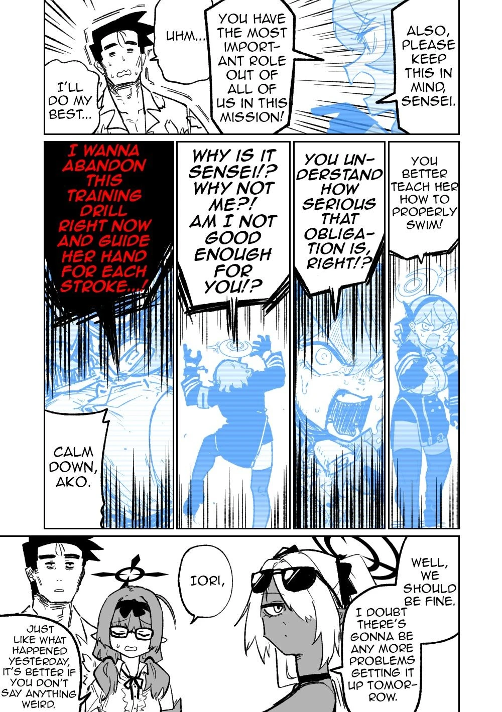 Hina Iinchou no Natsuyasumi! | Hina's summer vacation! (Blue Archive) porn comic picture 17