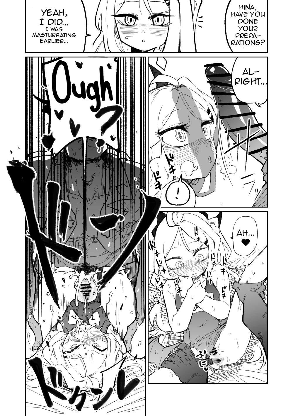 Hina Iinchou no Natsuyasumi! | Hina's summer vacation! (Blue Archive) porn comic picture 4