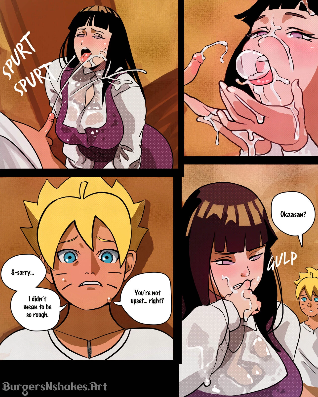 Hinata's Addiction 2 porn comic picture 30