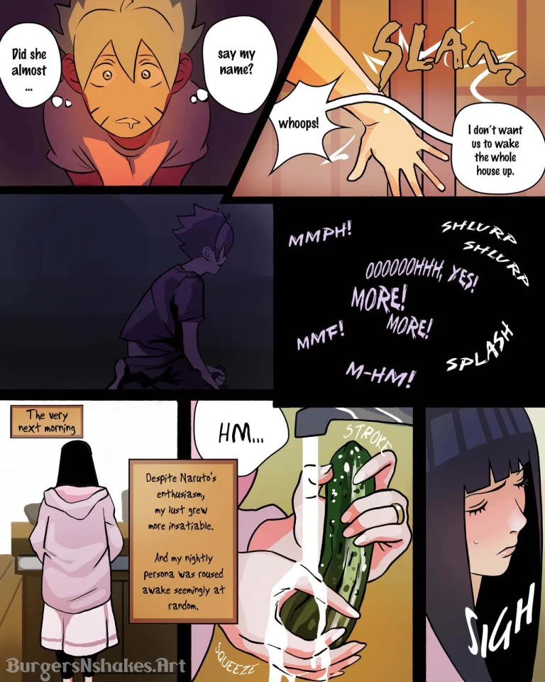 Hinata's Addiction 2 porn comic picture 38