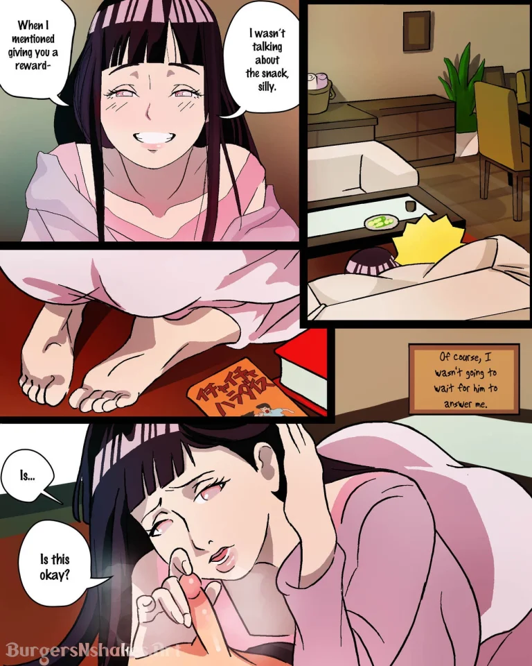 Hinata's Addiction 2 porn comic picture 41