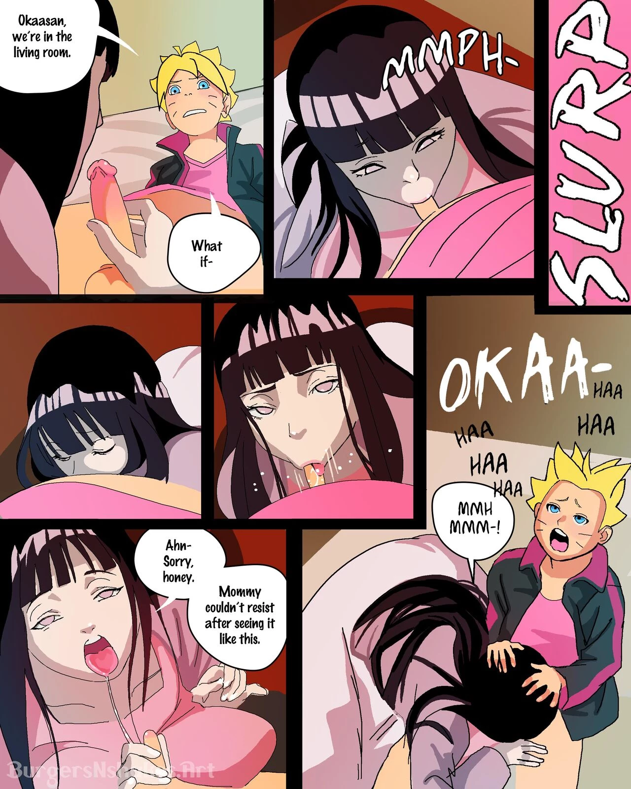 Hinata's Addiction 2 porn comic picture 42