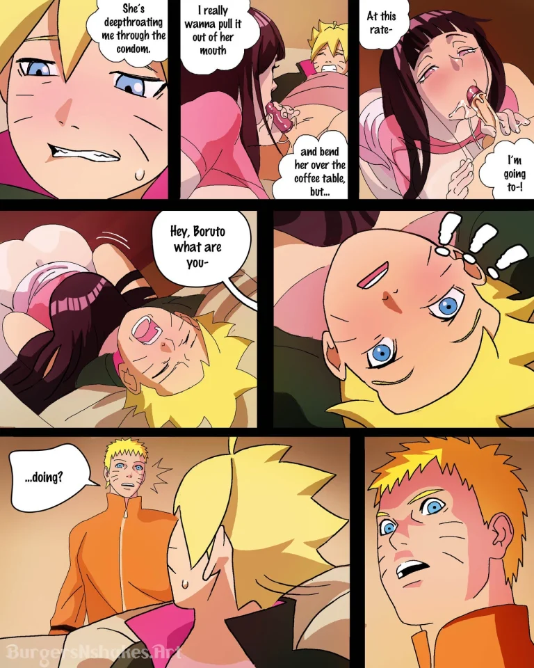 Hinata's Addiction 2 porn comic picture 49
