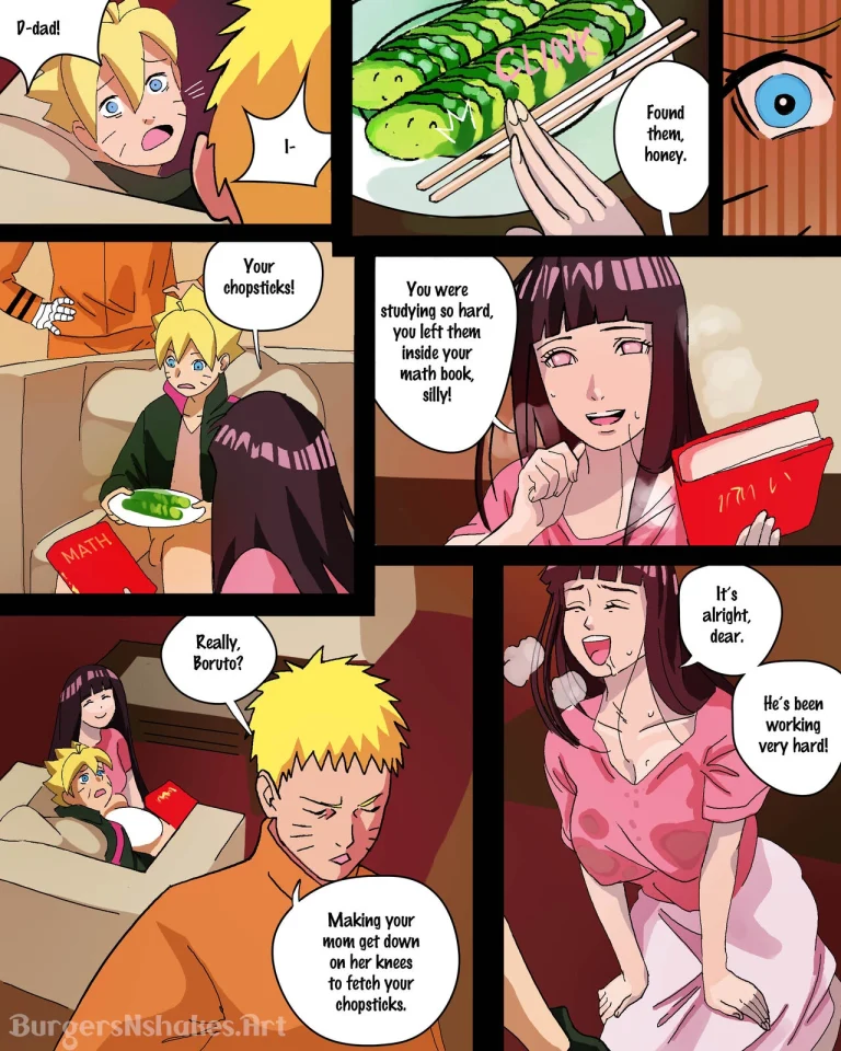Hinata's Addiction 2 porn comic picture 50