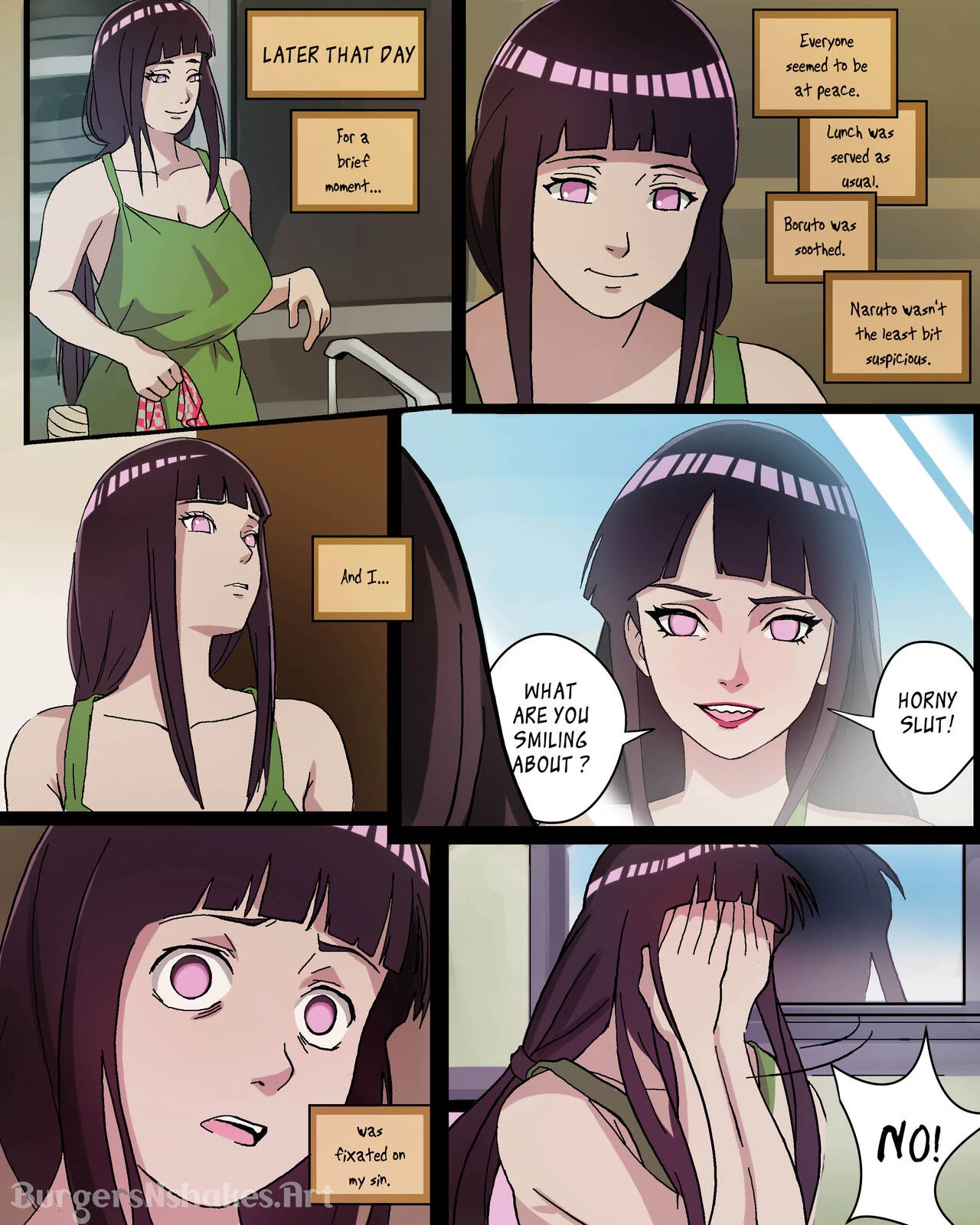 Hinata's Addiction 2 porn comic picture 54