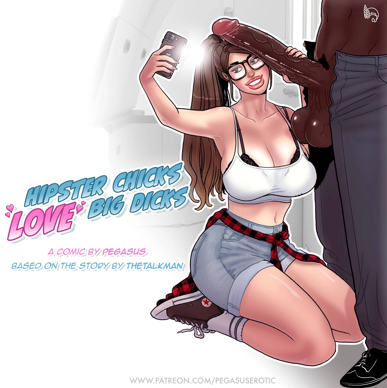 Hipster Chicks Love Big Dicks porn comic picture 1