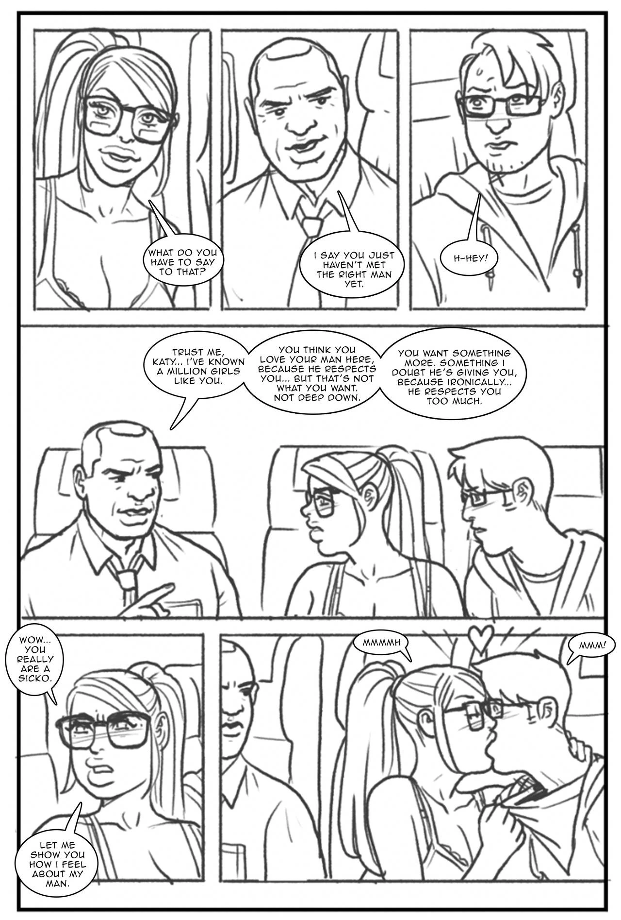 Hipster Chicks Love Big Dicks porn comic picture 12