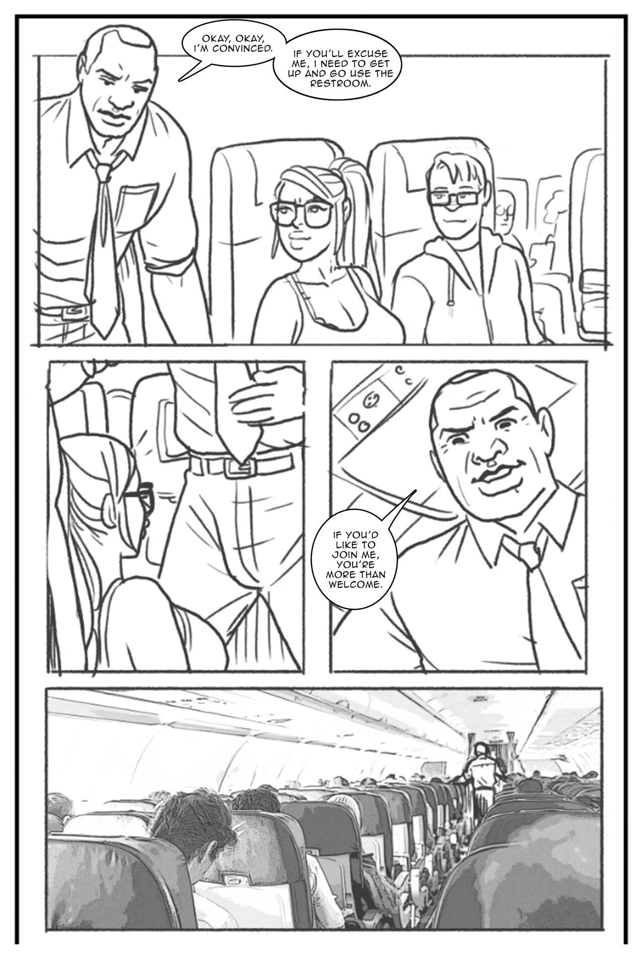 Hipster Chicks Love Big Dicks porn comic picture 13