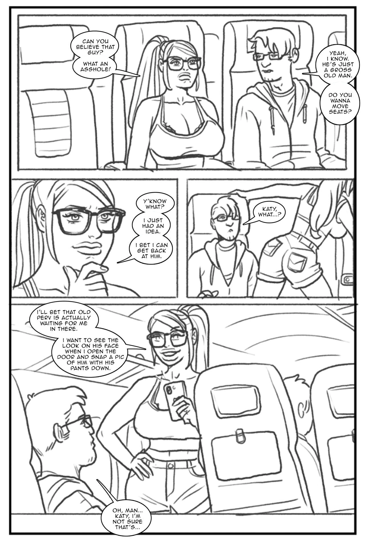 Hipster Chicks Love Big Dicks porn comic picture 14