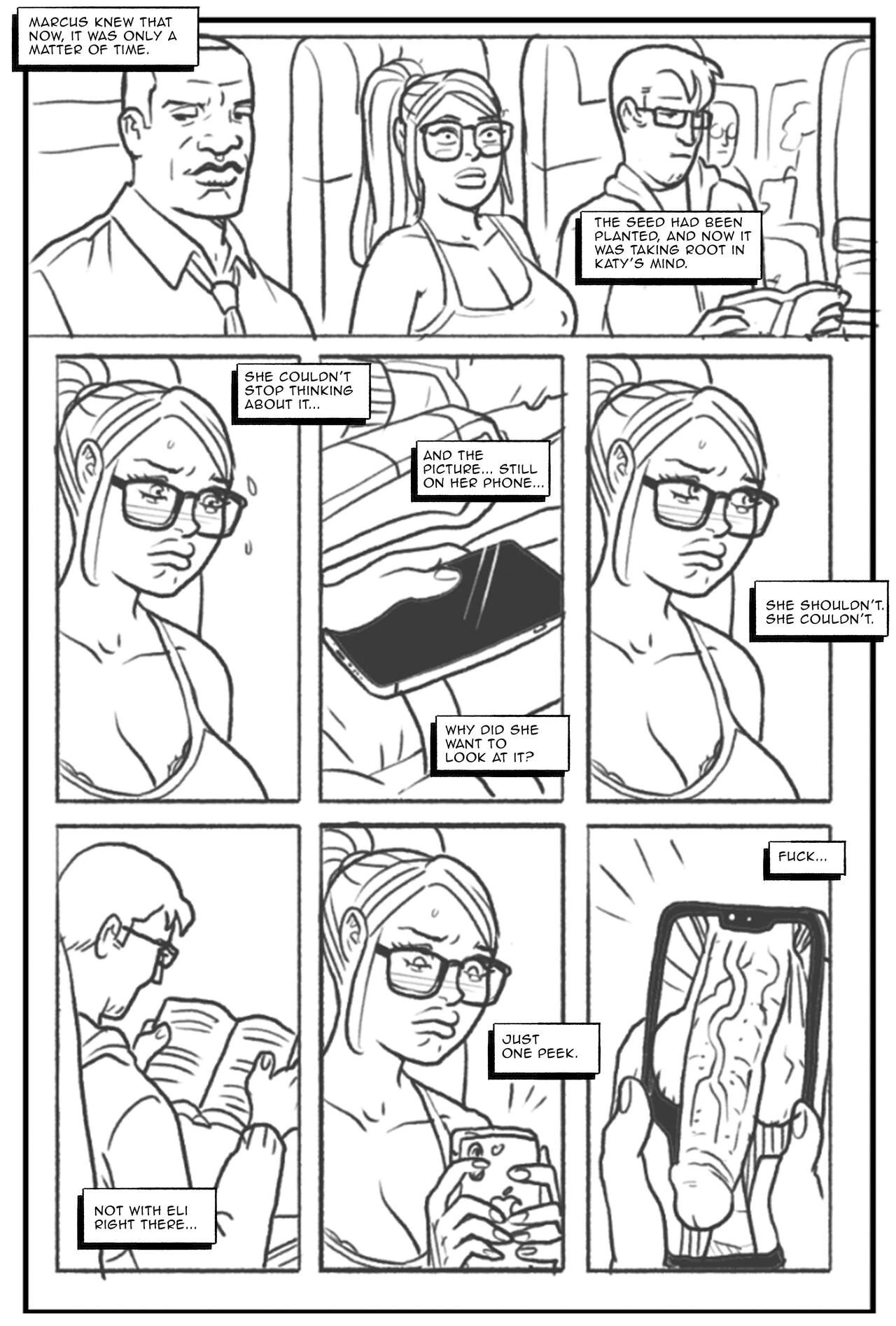 Hipster Chicks Love Big Dicks porn comic picture 18