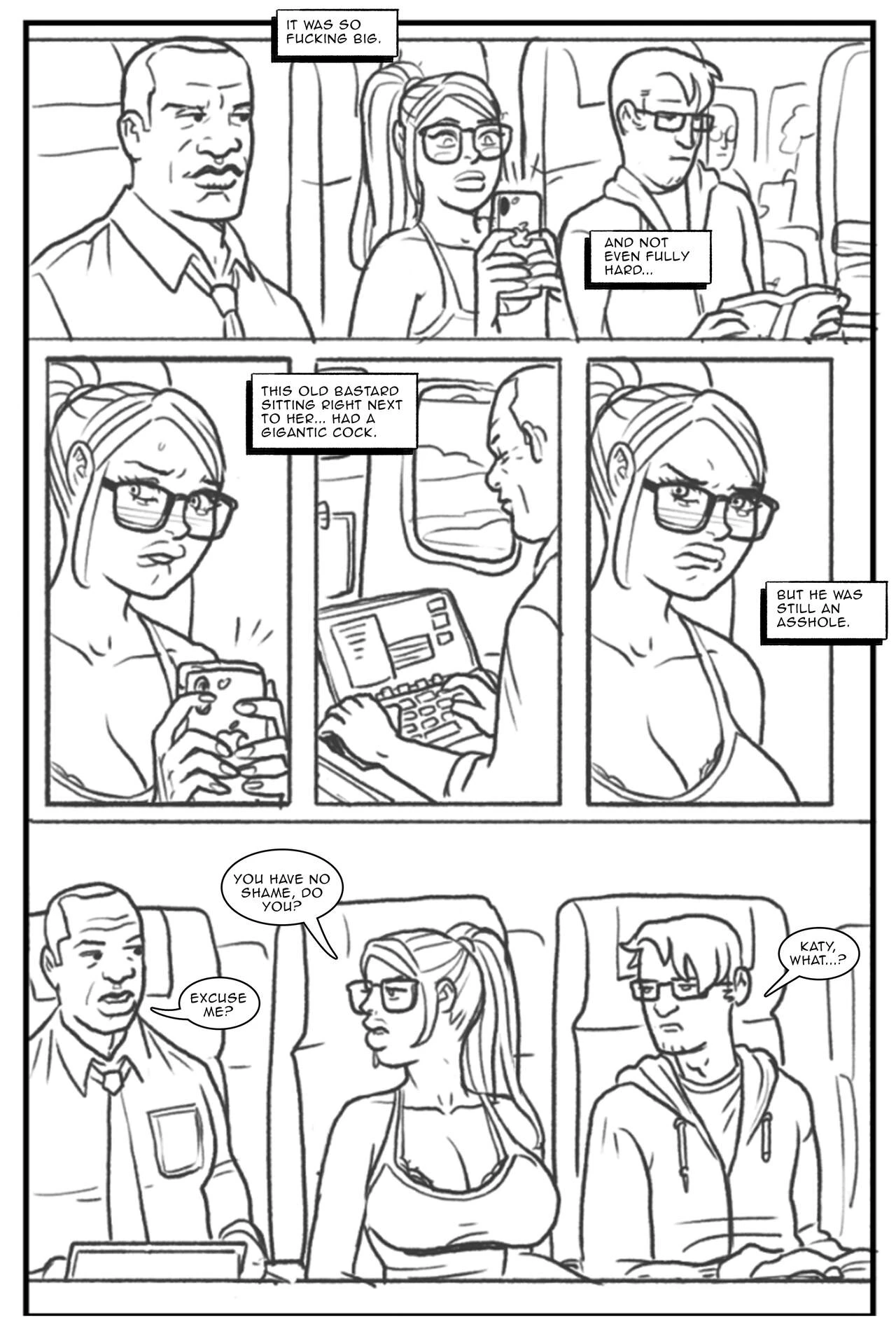 Hipster Chicks Love Big Dicks porn comic picture 19