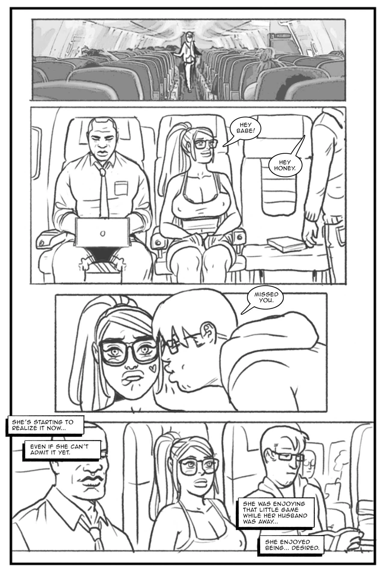 Hipster Chicks Love Big Dicks porn comic picture 25