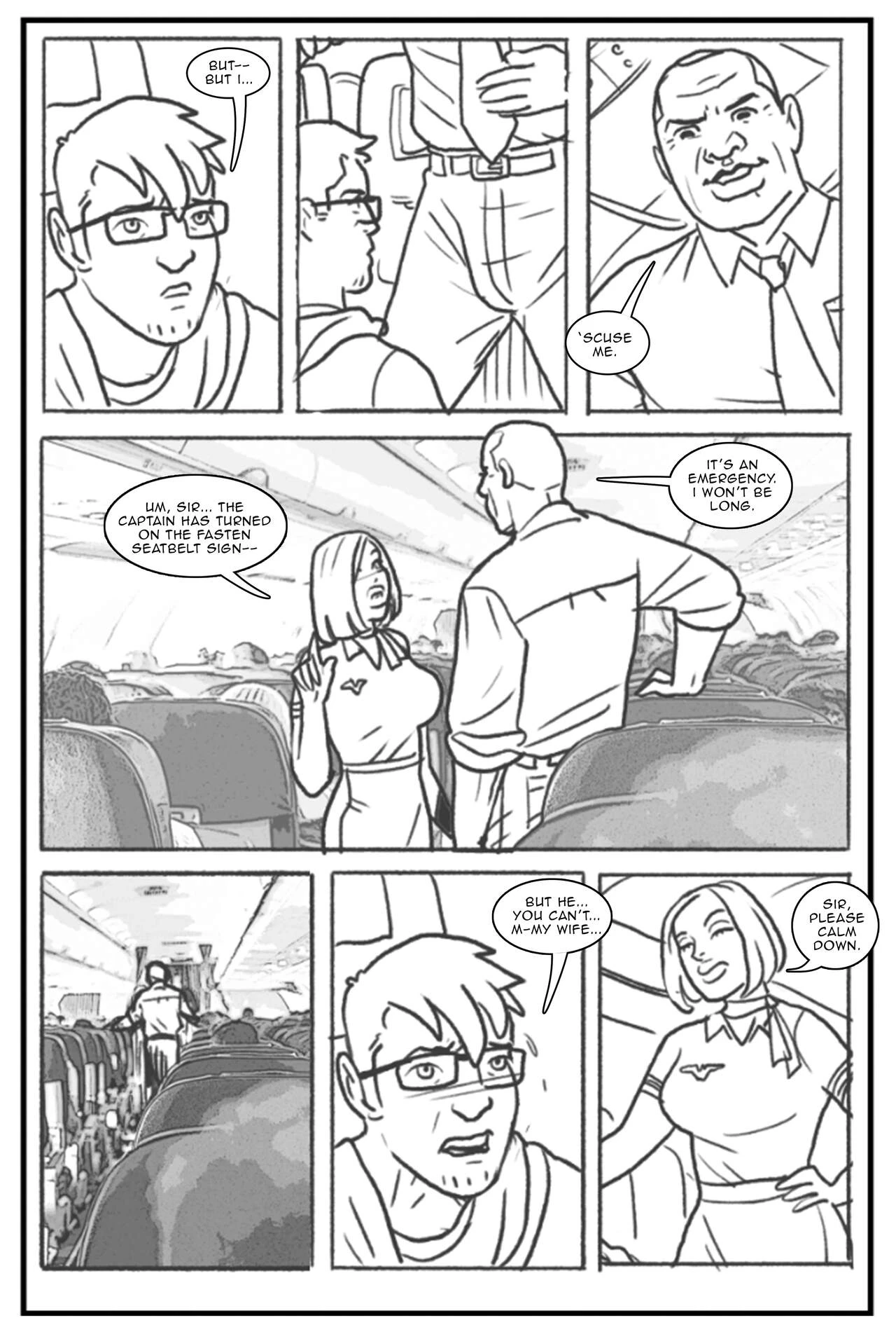 Hipster Chicks Love Big Dicks porn comic picture 29