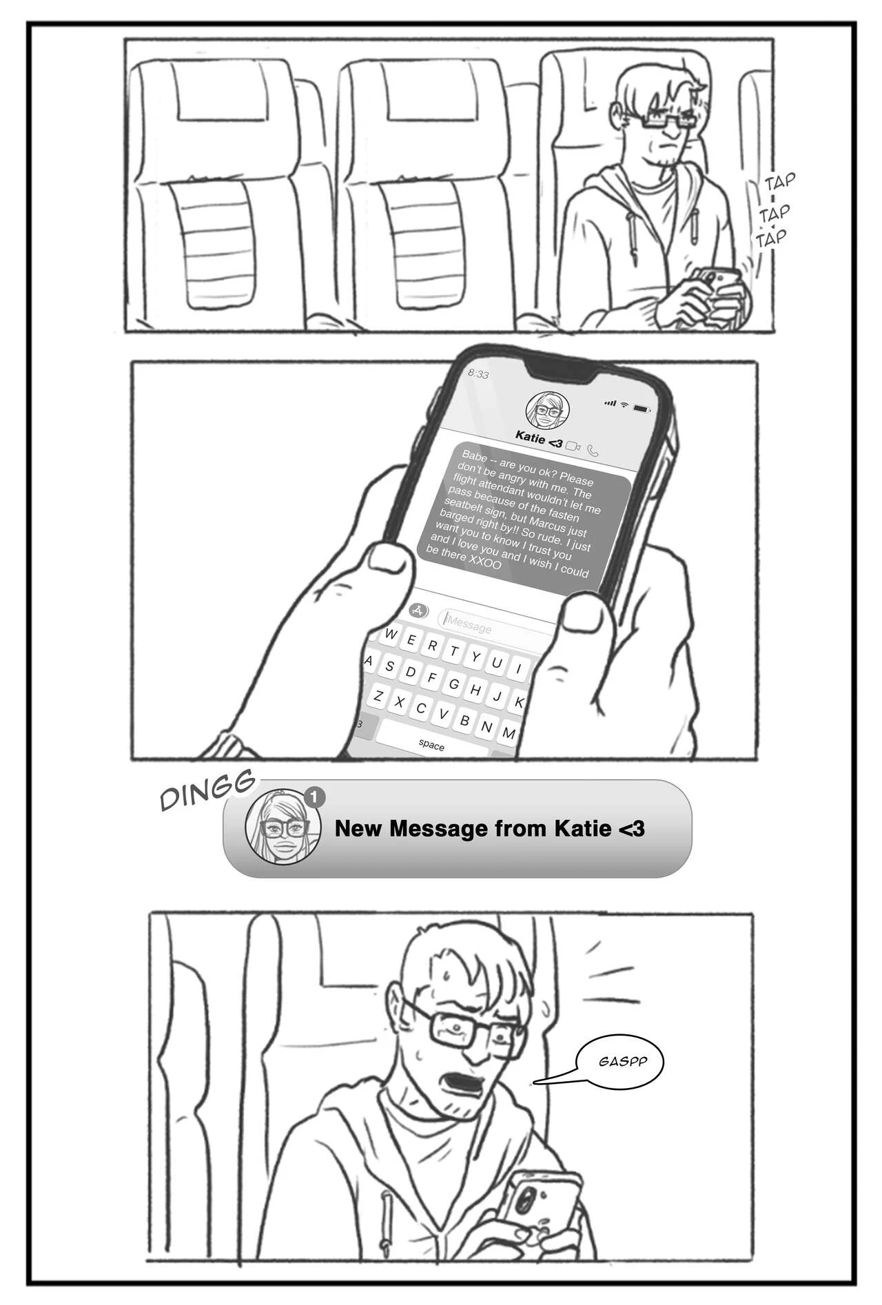 Hipster Chicks Love Big Dicks porn comic picture 47