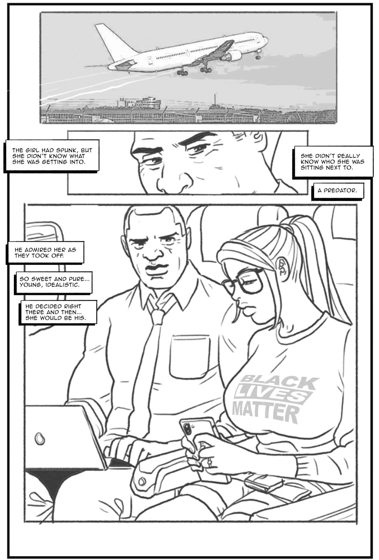 Hipster Chicks Love Big Dicks porn comic picture 6