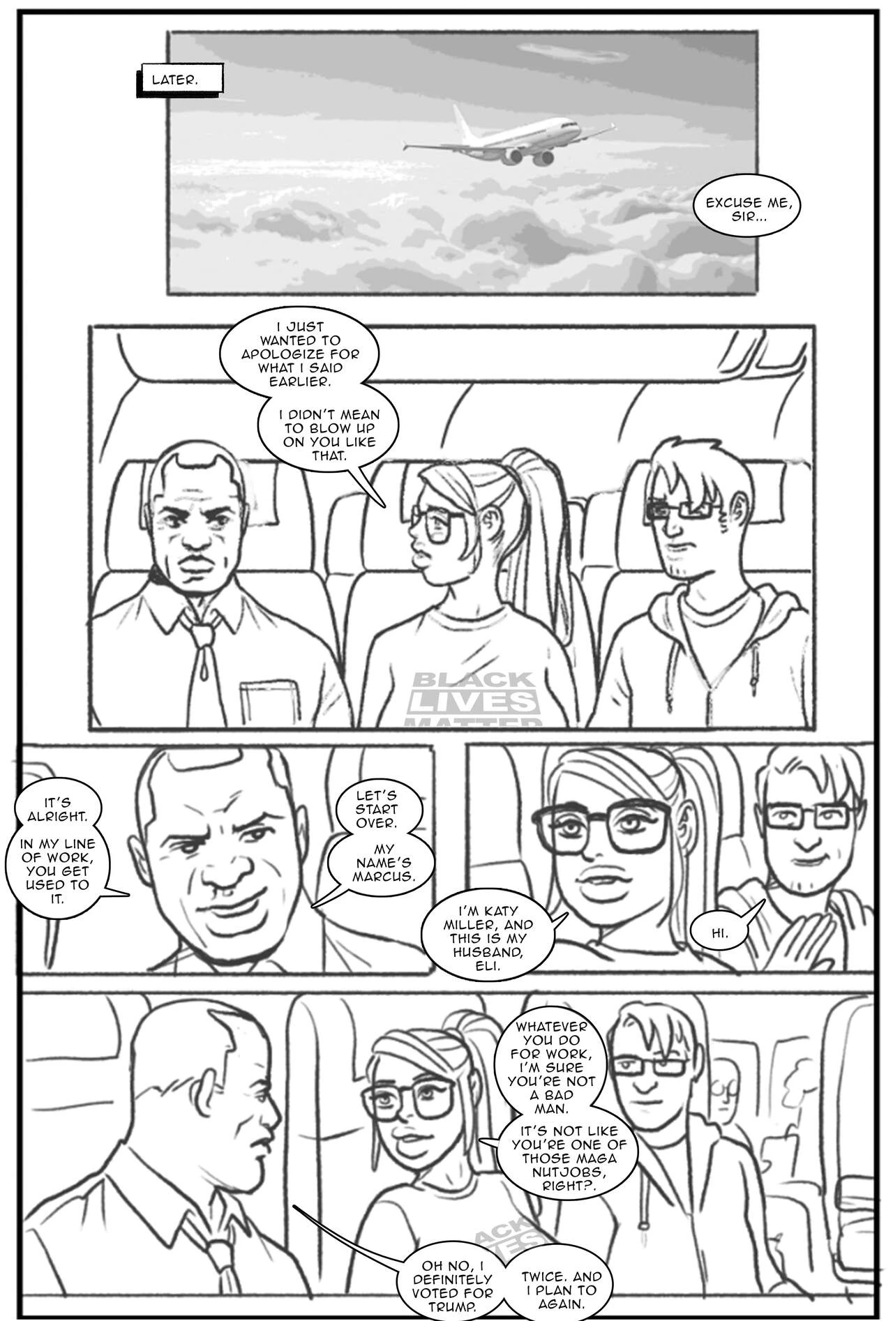 Hipster Chicks Love Big Dicks porn comic picture 7