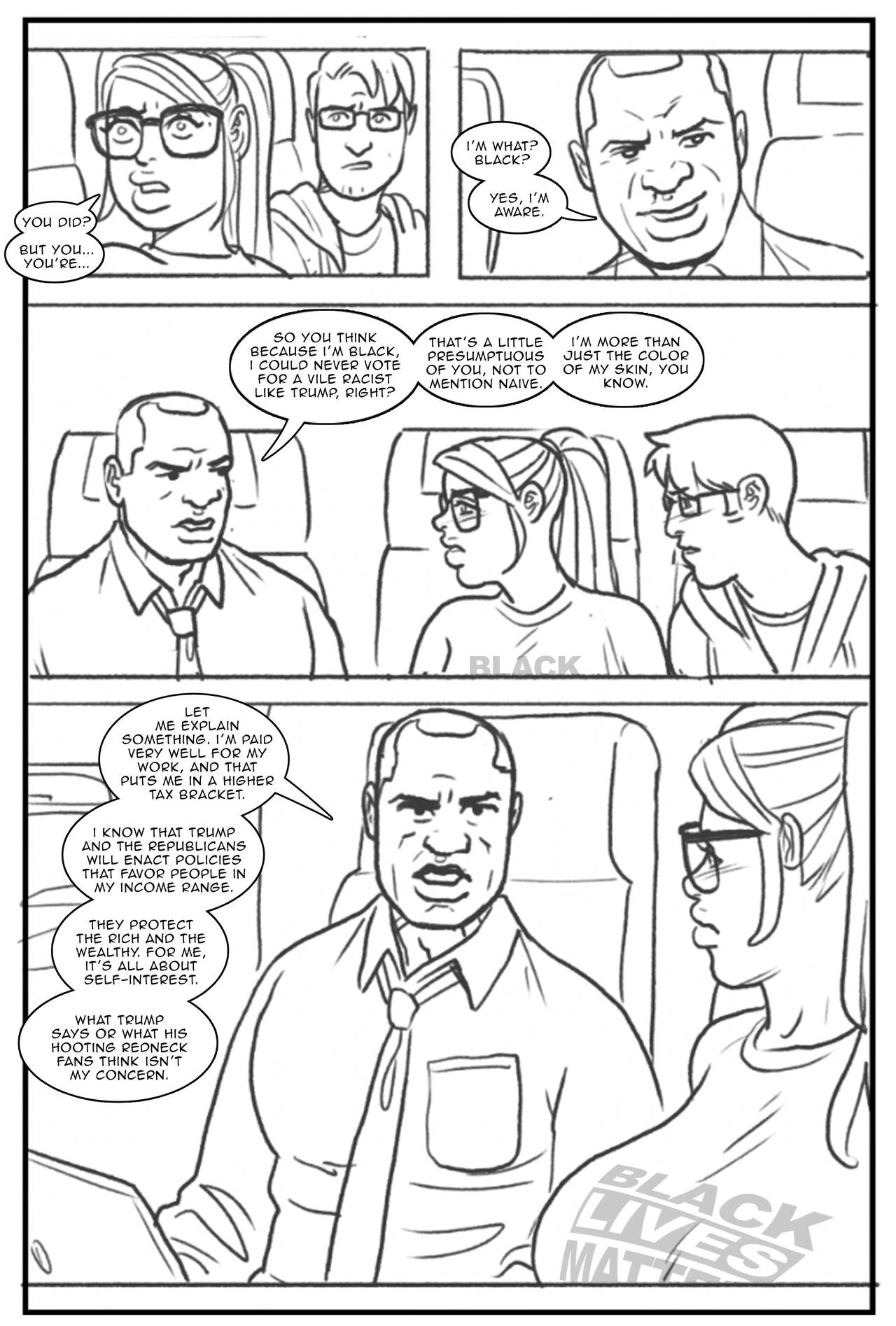 Hipster Chicks Love Big Dicks porn comic picture 8