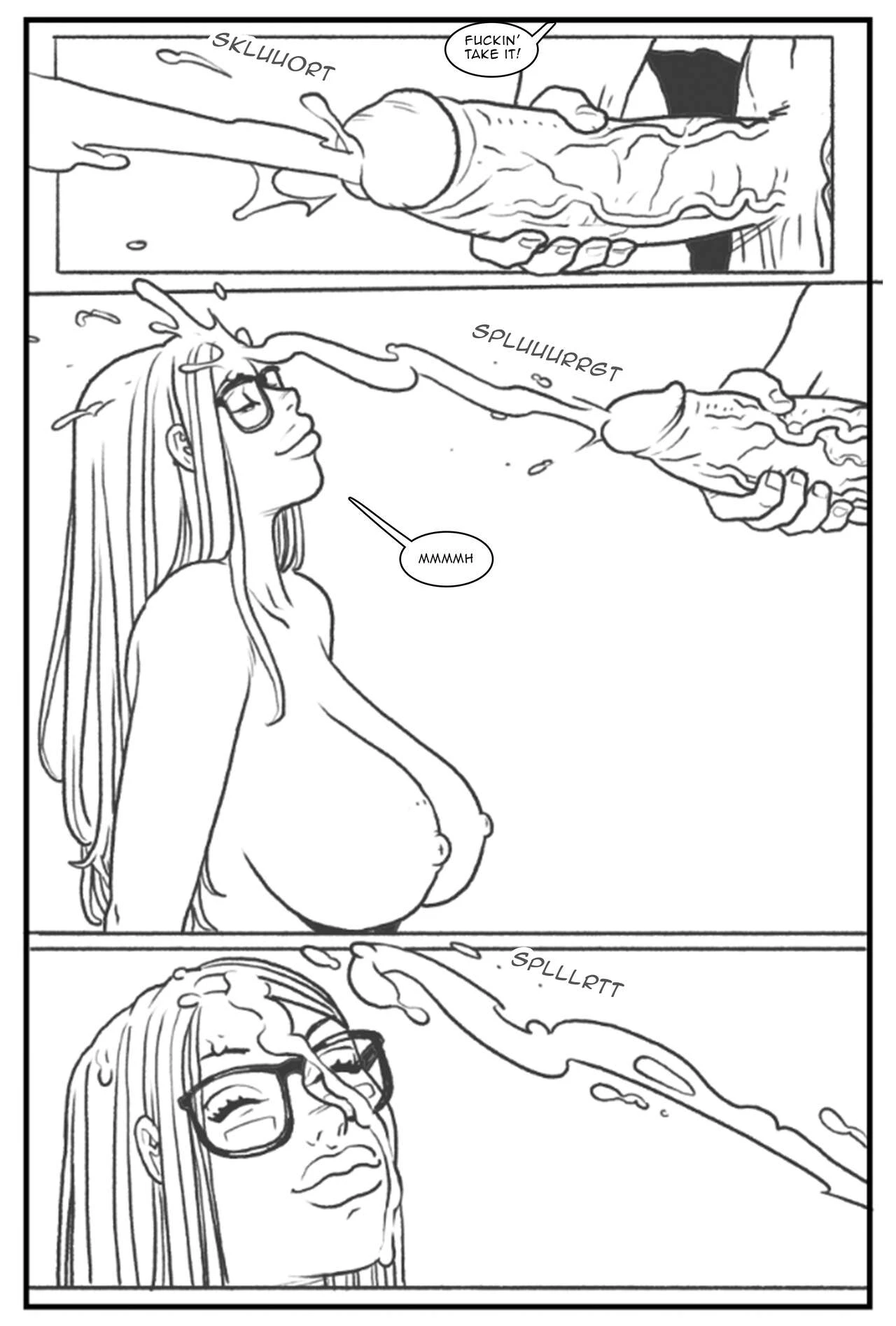 Hipster Chicks Love Big Dicks porn comic picture 81