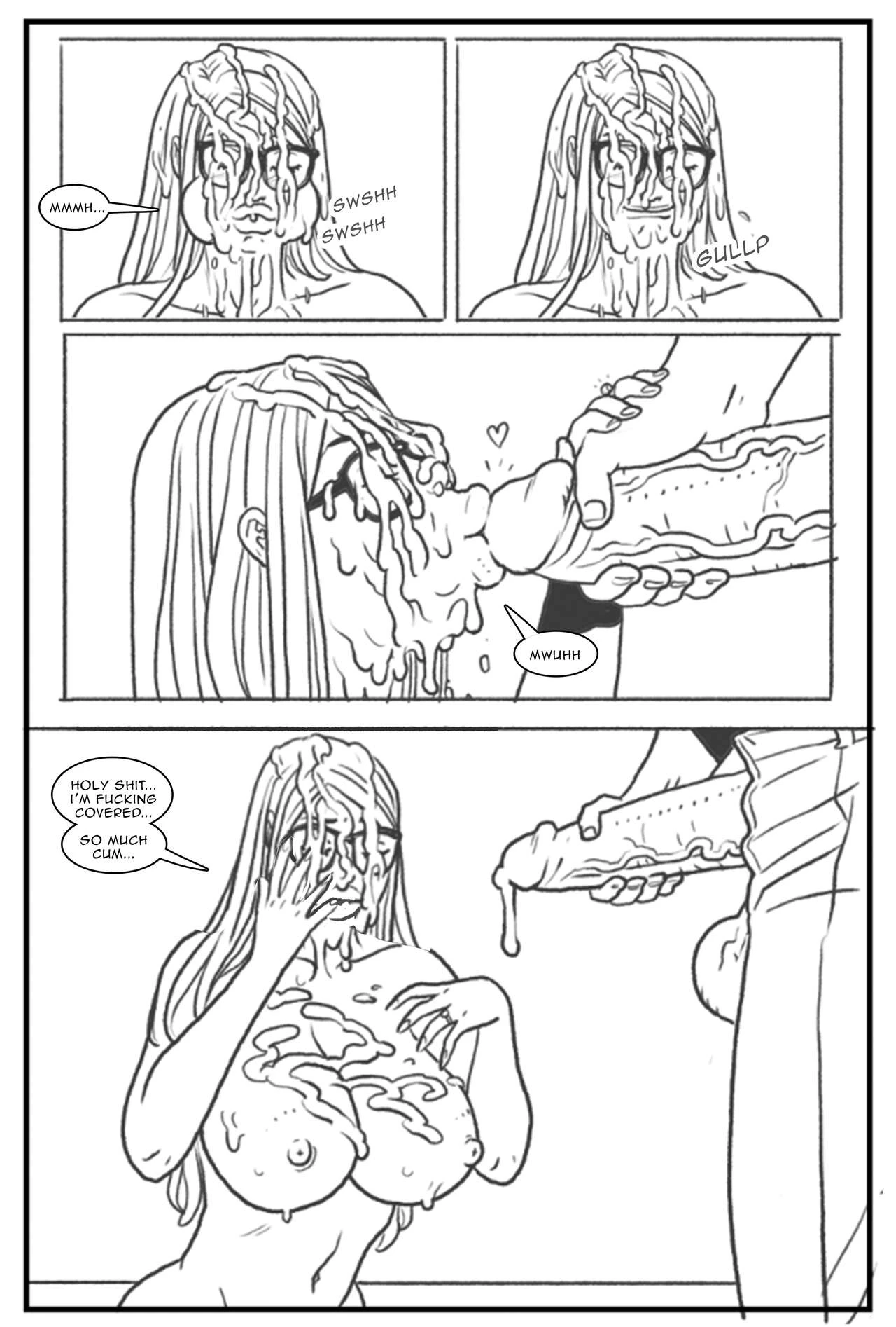 Hipster Chicks Love Big Dicks porn comic picture 85