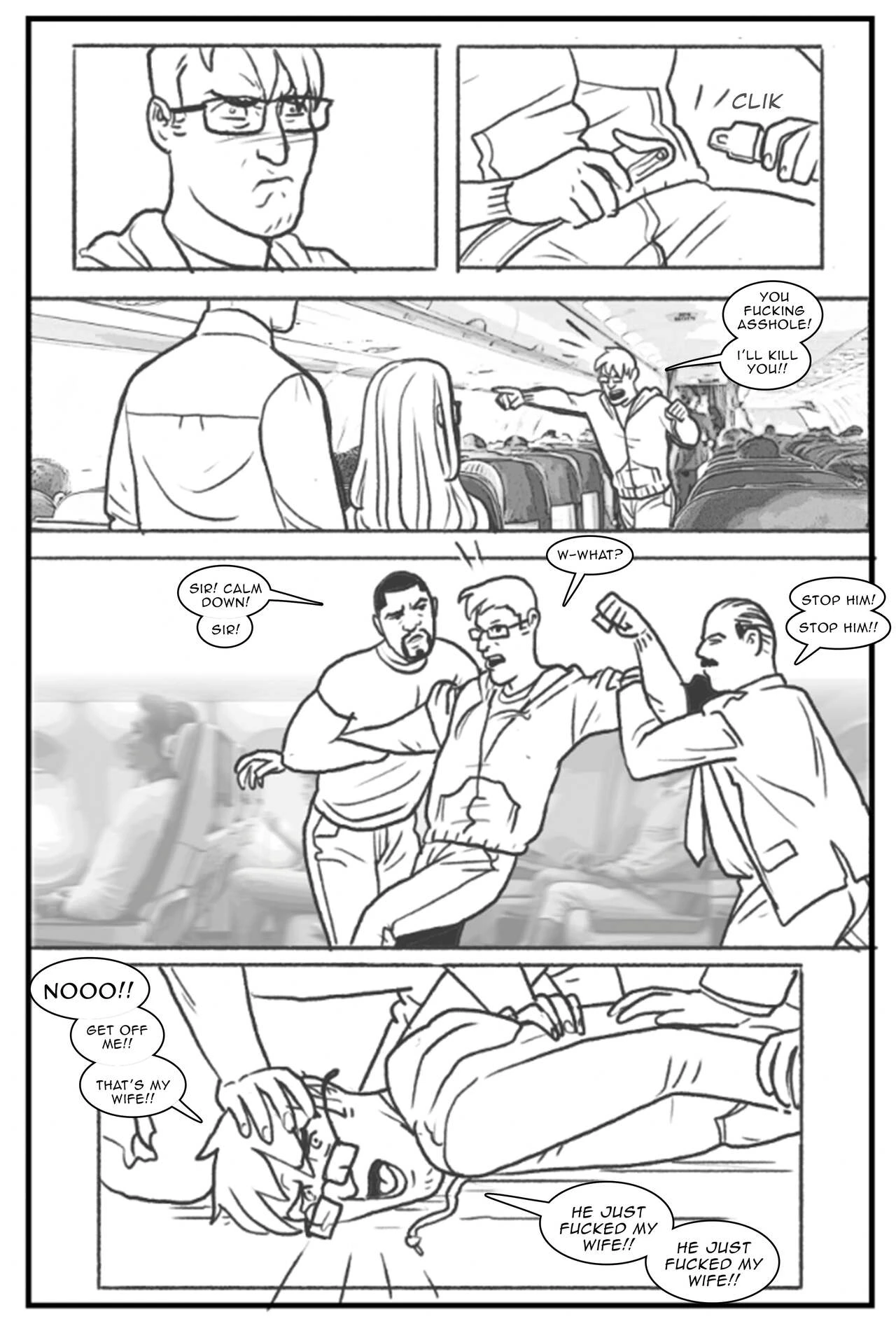 Hipster Chicks Love Big Dicks porn comic picture 89