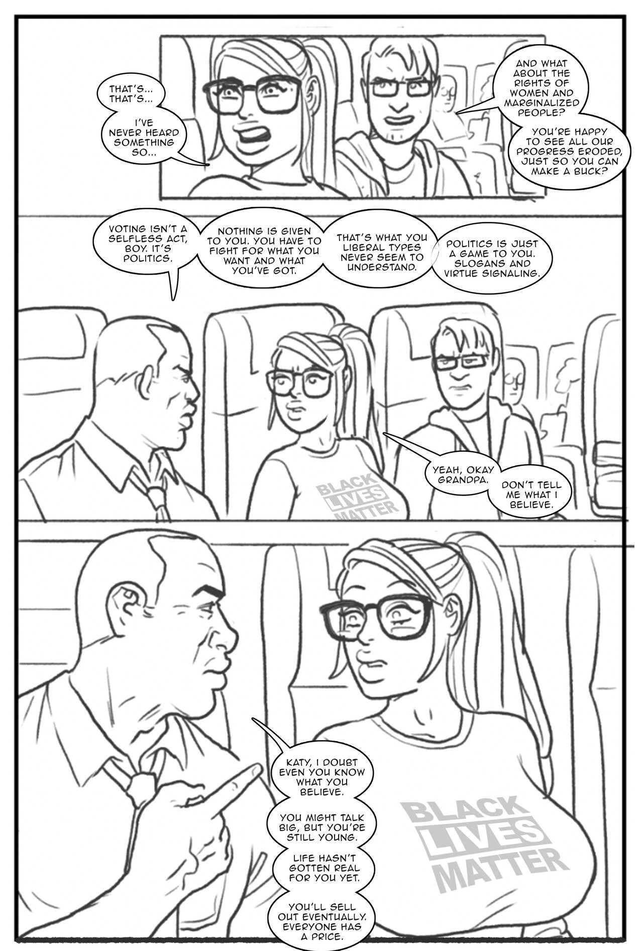 Hipster Chicks Love Big Dicks porn comic picture 9