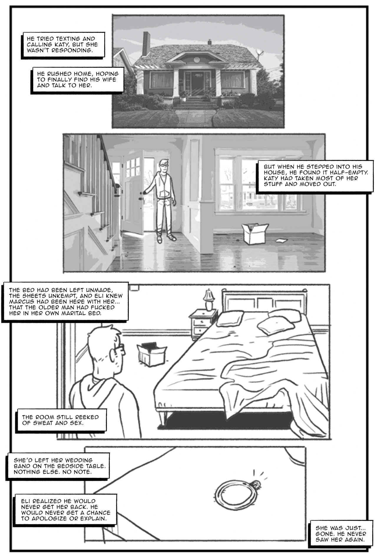 Hipster Chicks Love Big Dicks porn comic picture 91