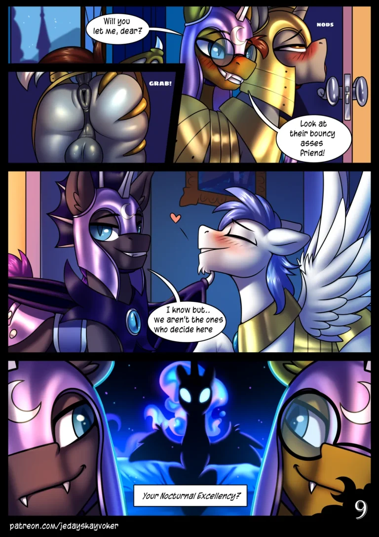 His Nocturnal Excellency porn comic picture 10