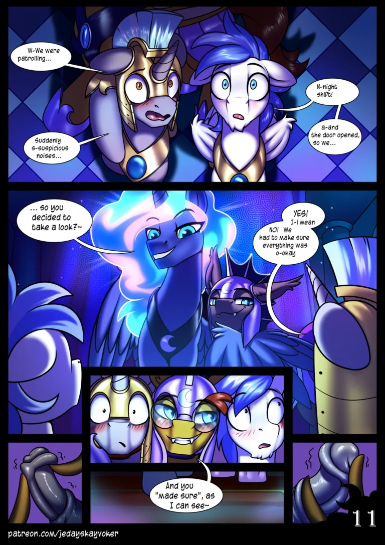 His Nocturnal Excellency porn comic picture 12