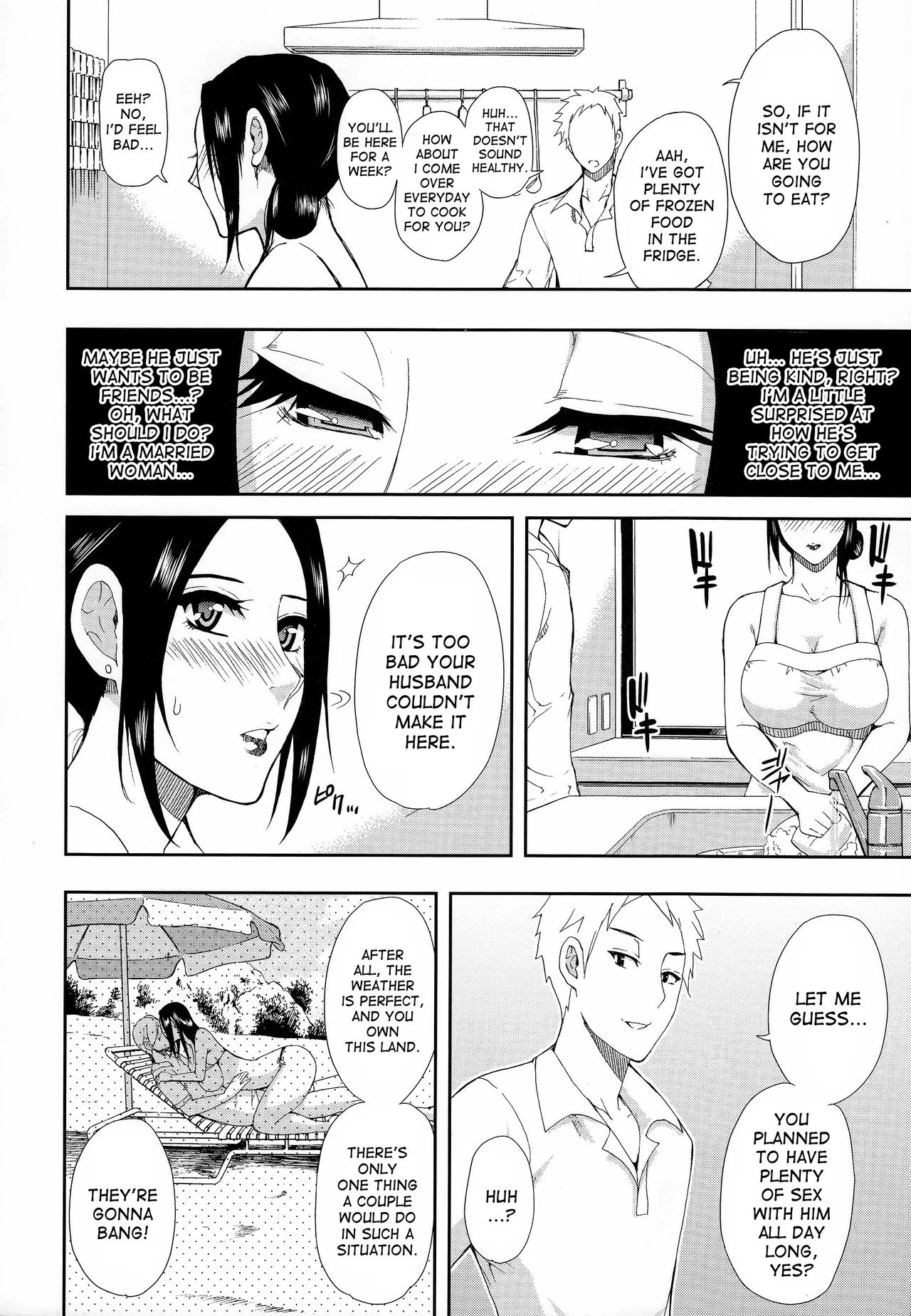 Hitokoishi, Tsuma porn comic picture 15