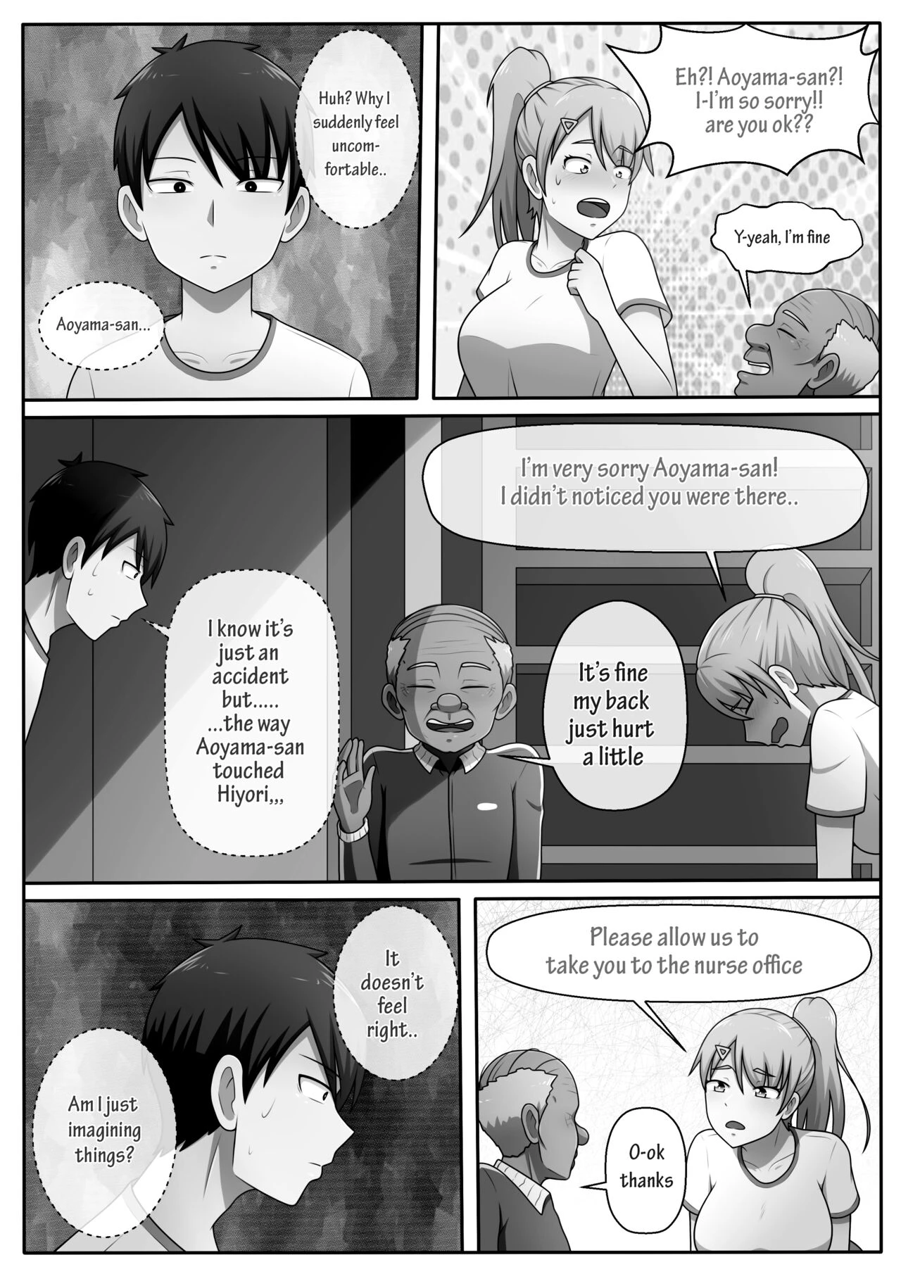 Hiyori is very helpful! porn comic picture 10