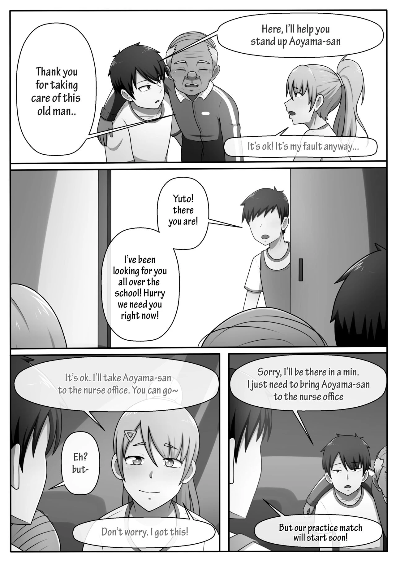 Hiyori is very helpful! porn comic picture 11