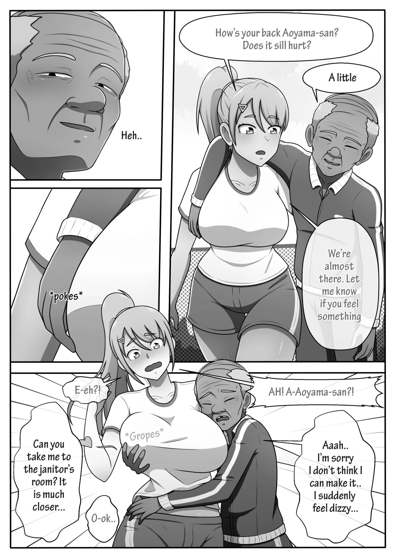 Hiyori is very helpful! porn comic picture 13
