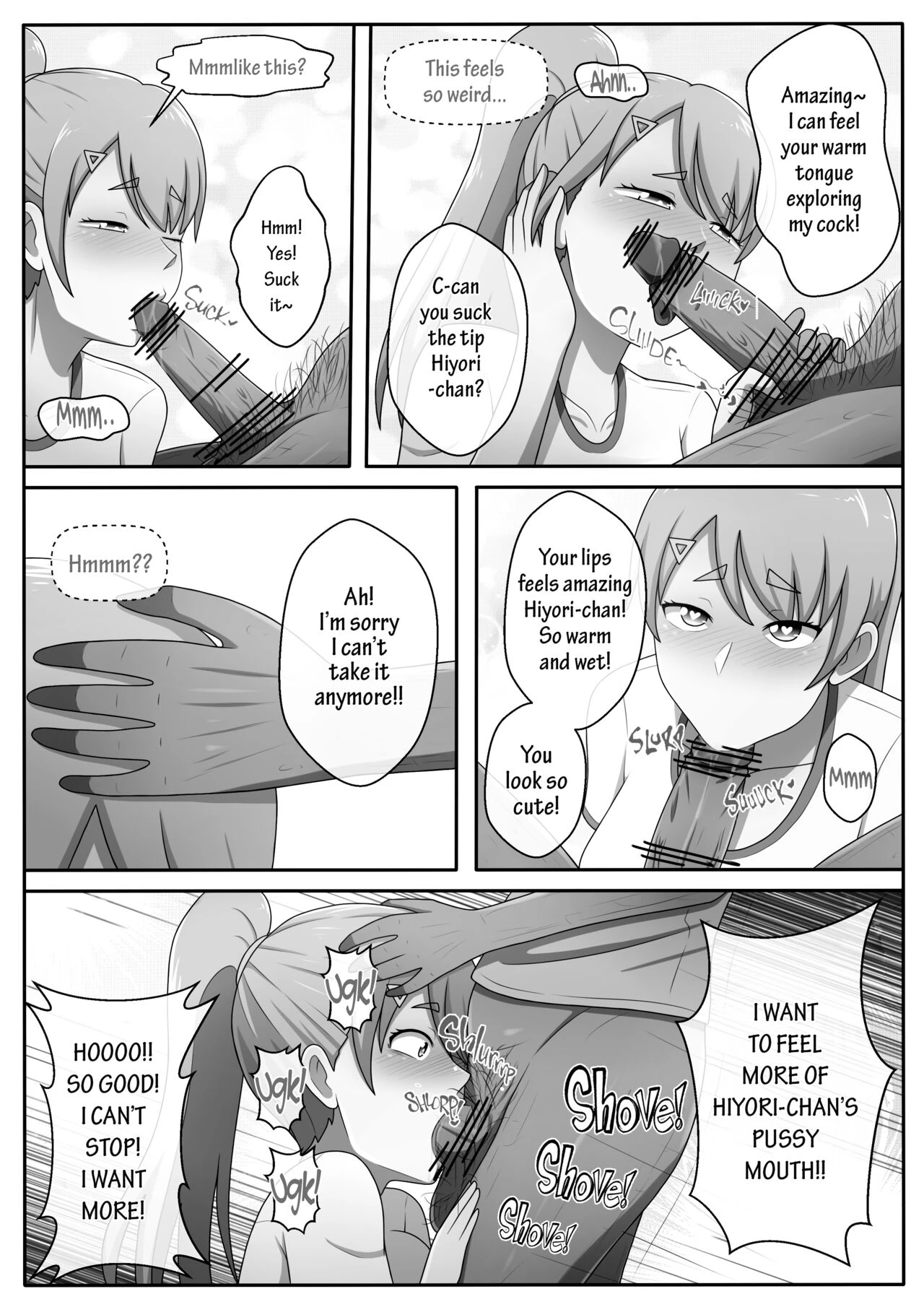 Hiyori is very helpful! porn comic picture 21