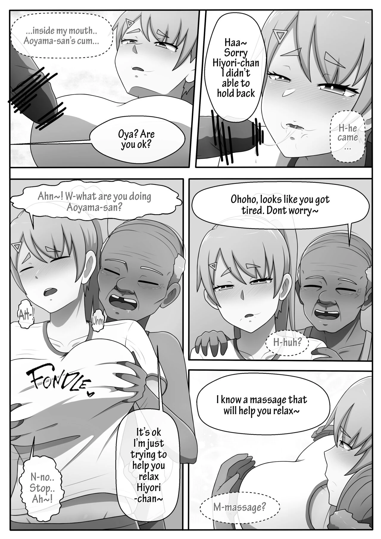 Hiyori is very helpful! porn comic picture 23