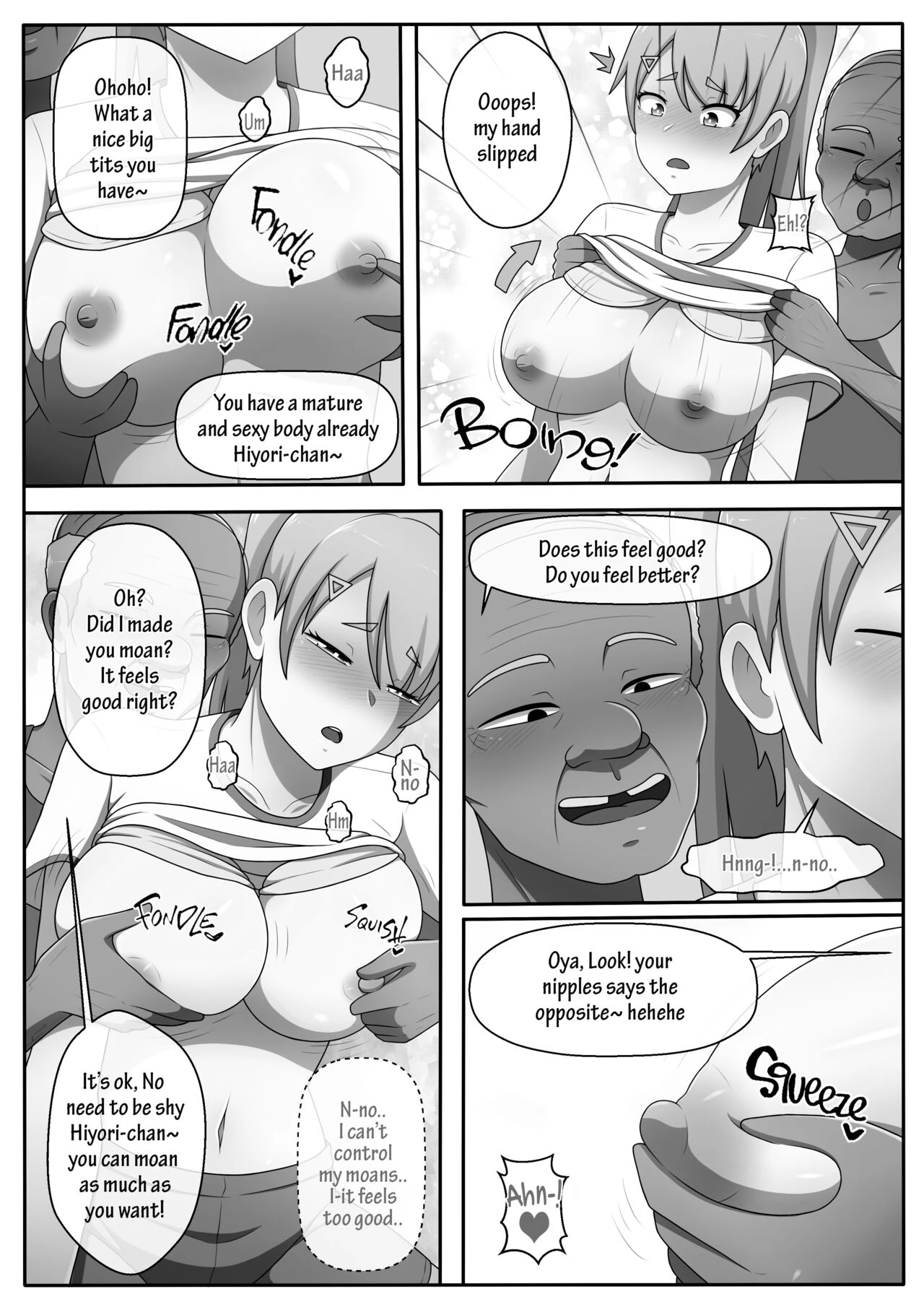 Hiyori is very helpful! porn comic picture 24