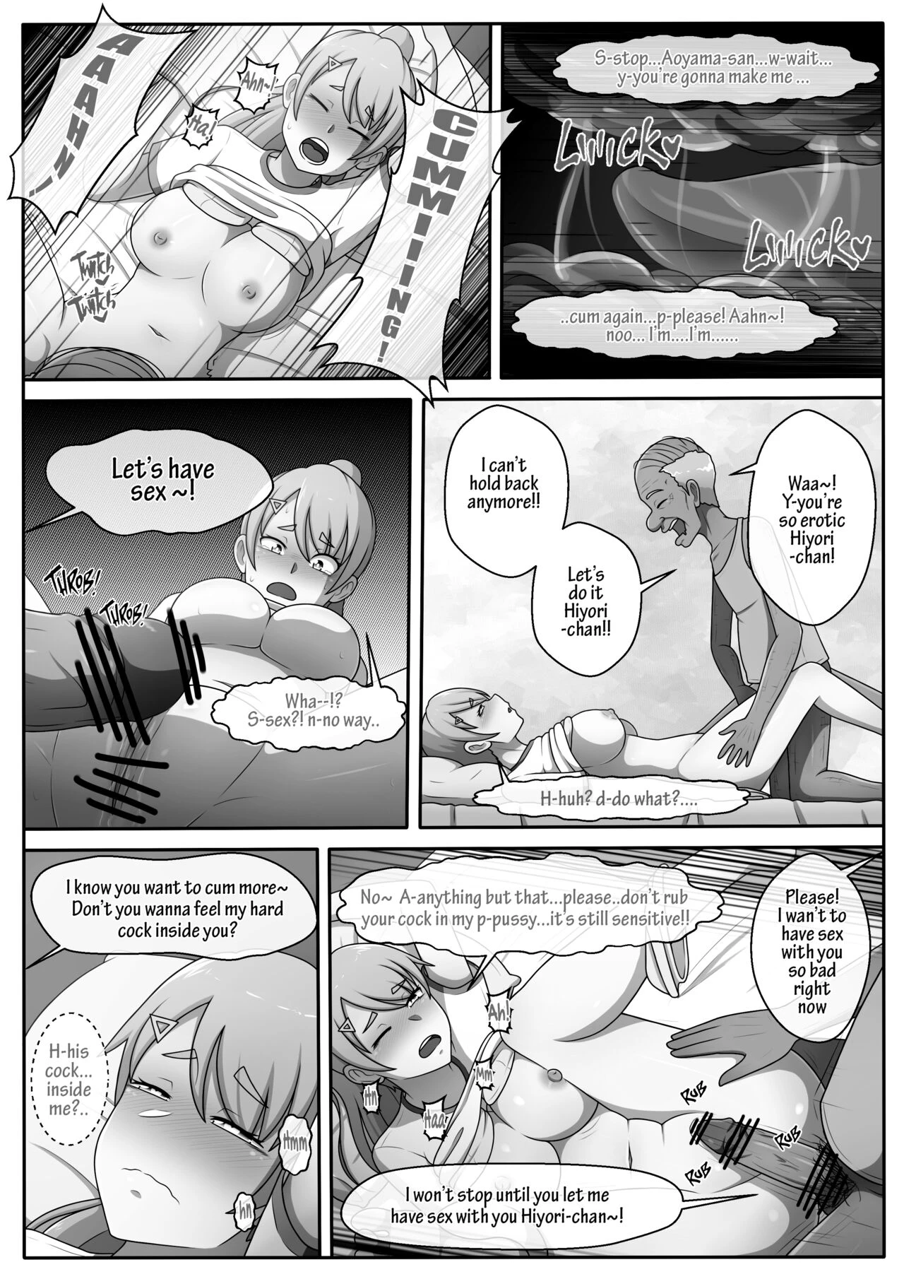 Hiyori is very helpful! porn comic picture 29