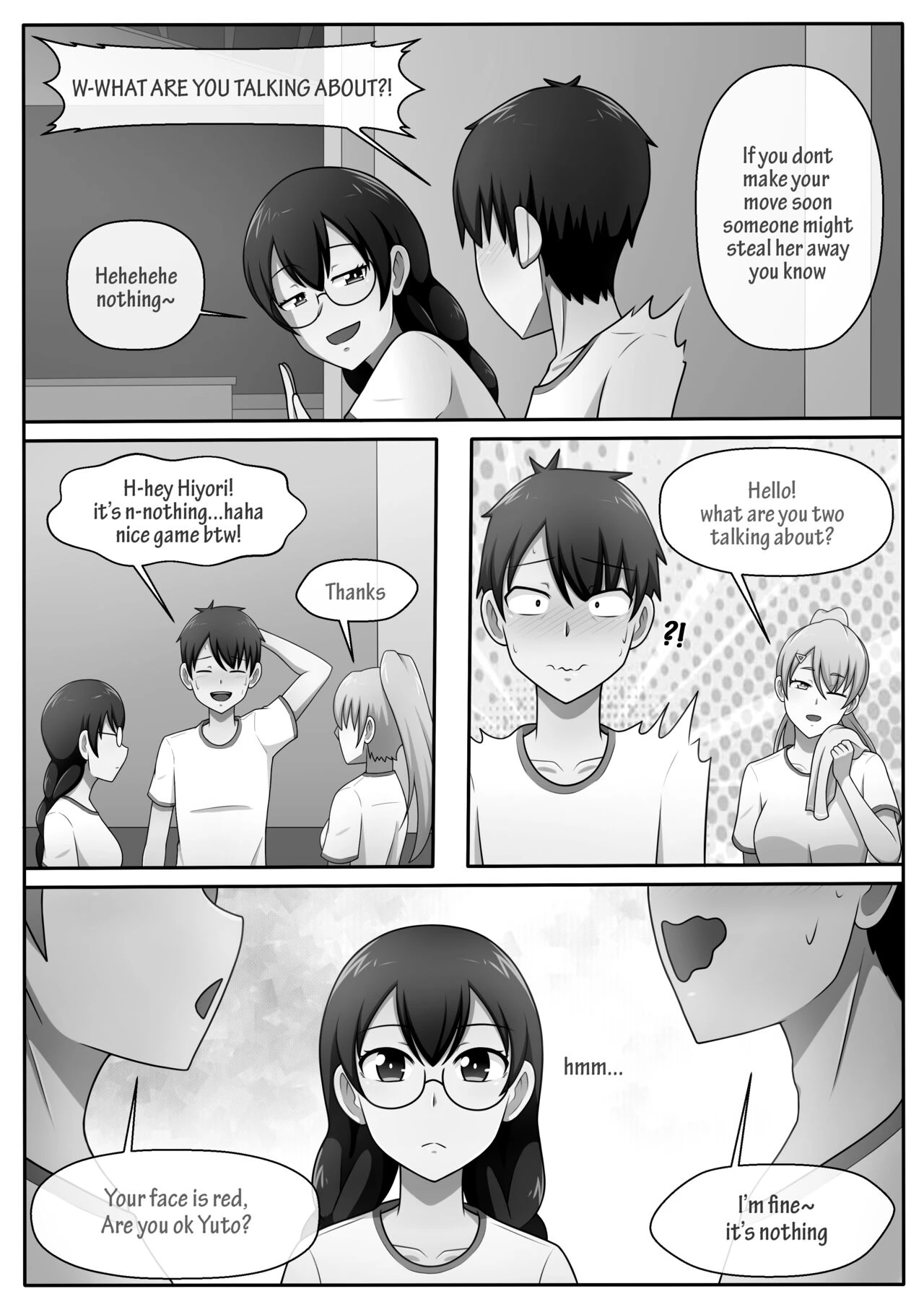 Hiyori is very helpful! porn comic picture 5