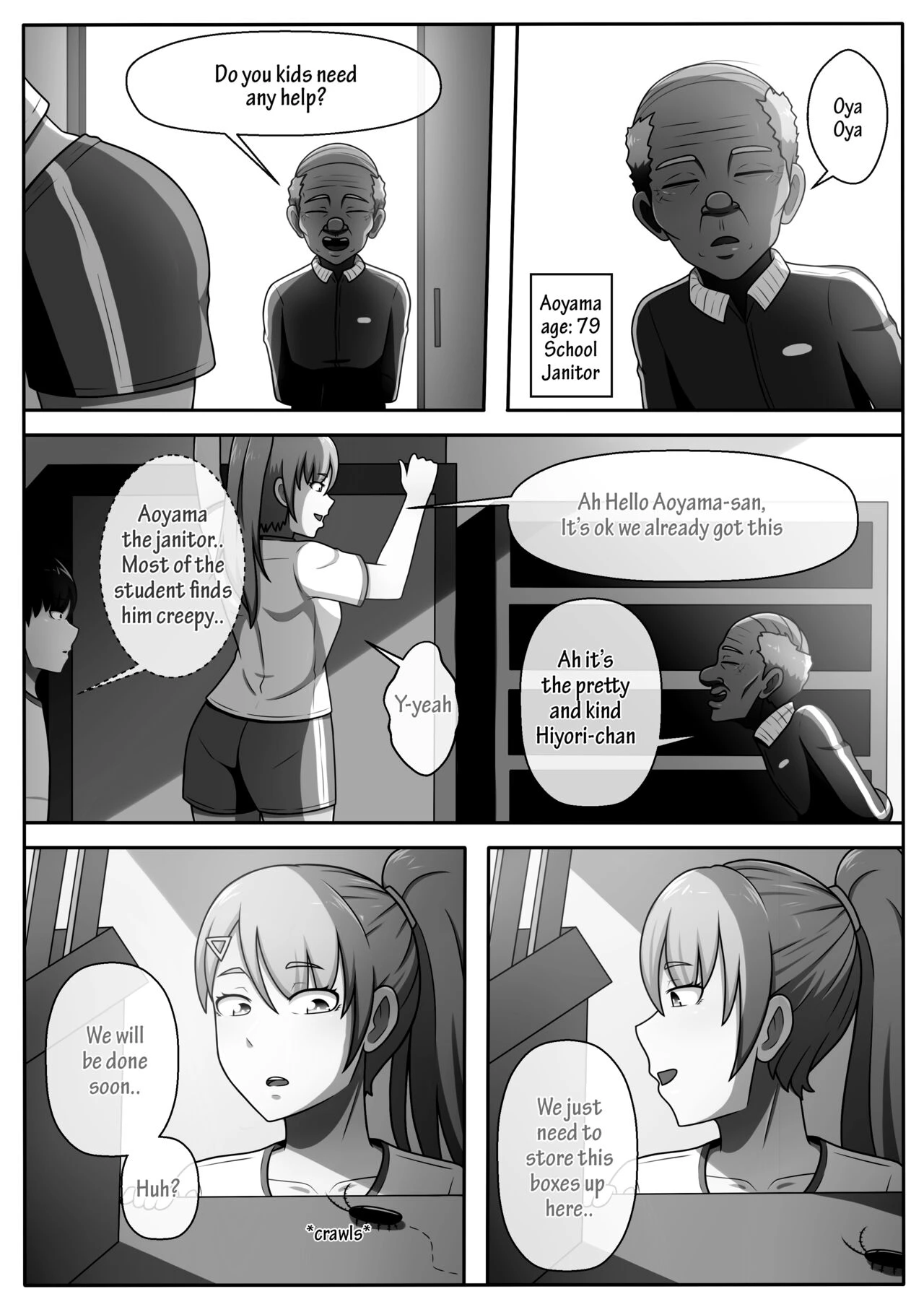 Hiyori is very helpful! porn comic picture 8