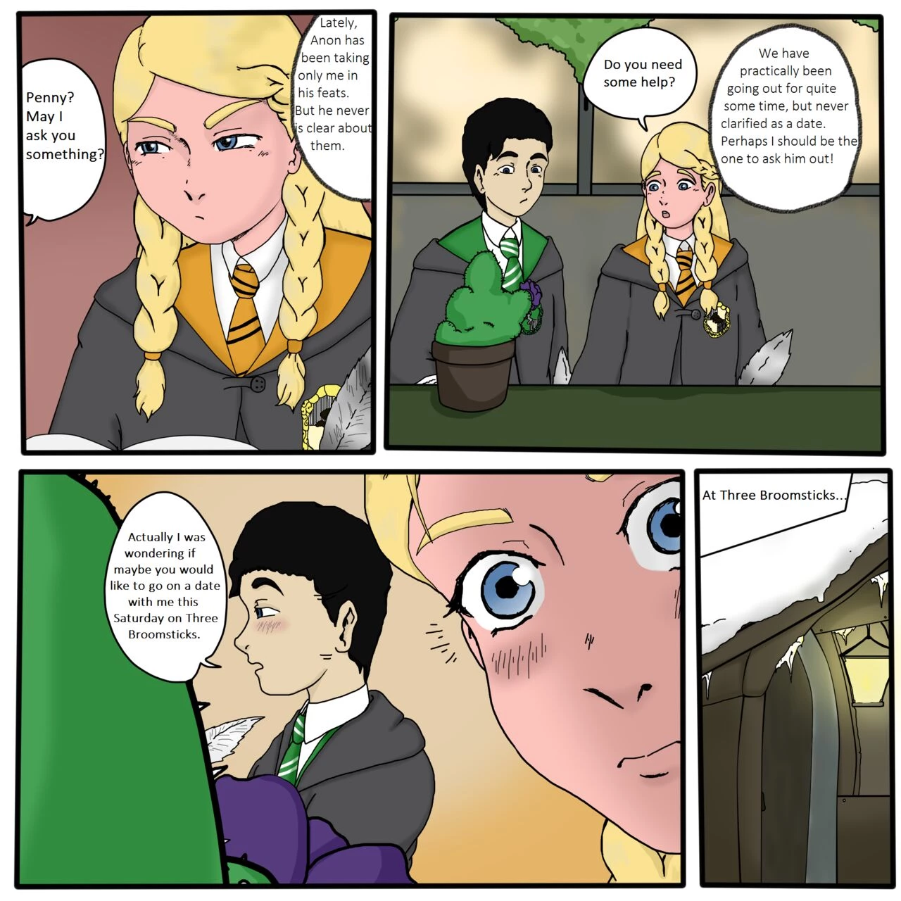 Hogwarts Memories porn comic picture 2