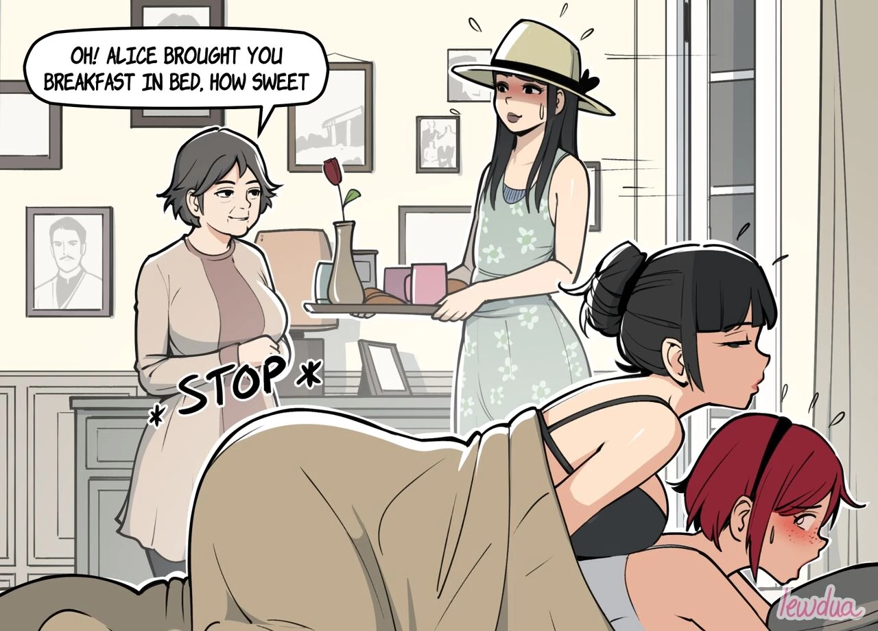 Holiday at Grandma's porn comic picture 103