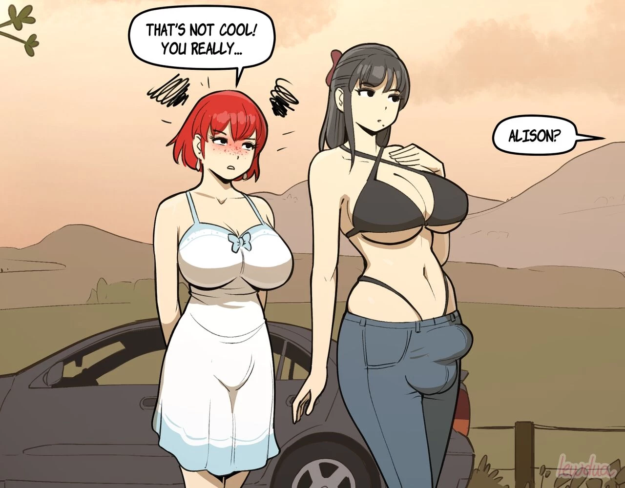 Holiday at Grandma's porn comic picture 15