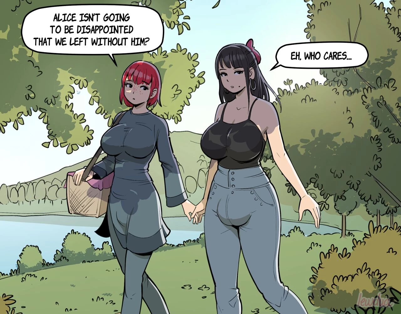 Holiday at Grandma's porn comic picture 19