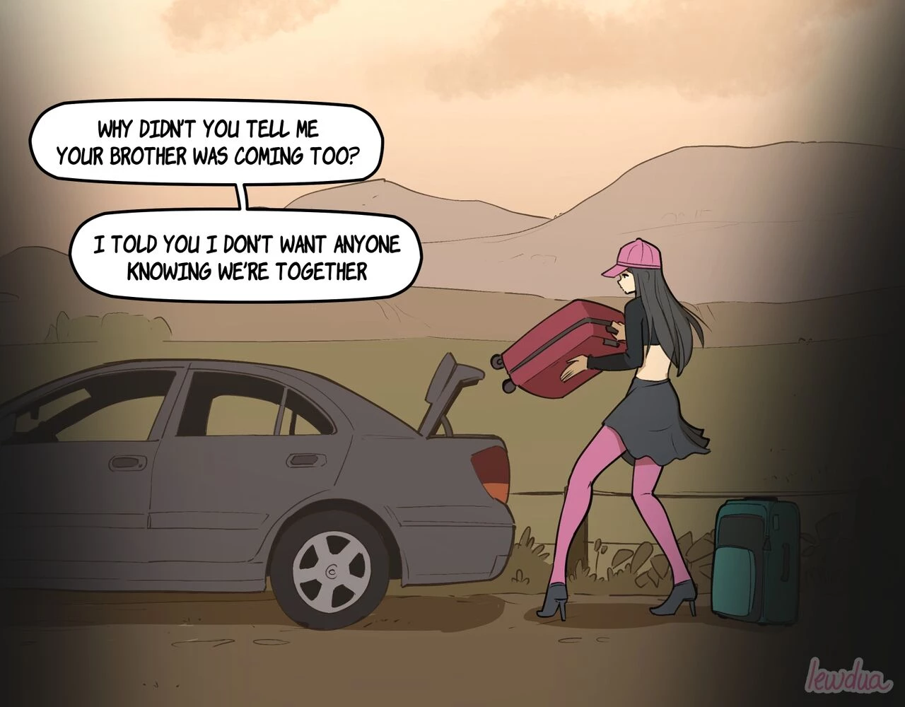 Holiday at Grandma's porn comic picture 4