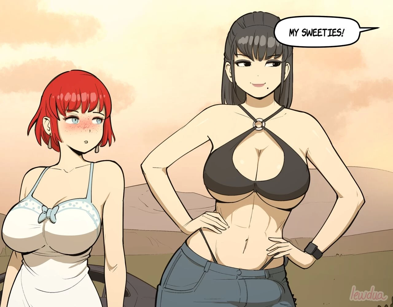 Holiday at Grandma's porn comic picture 6