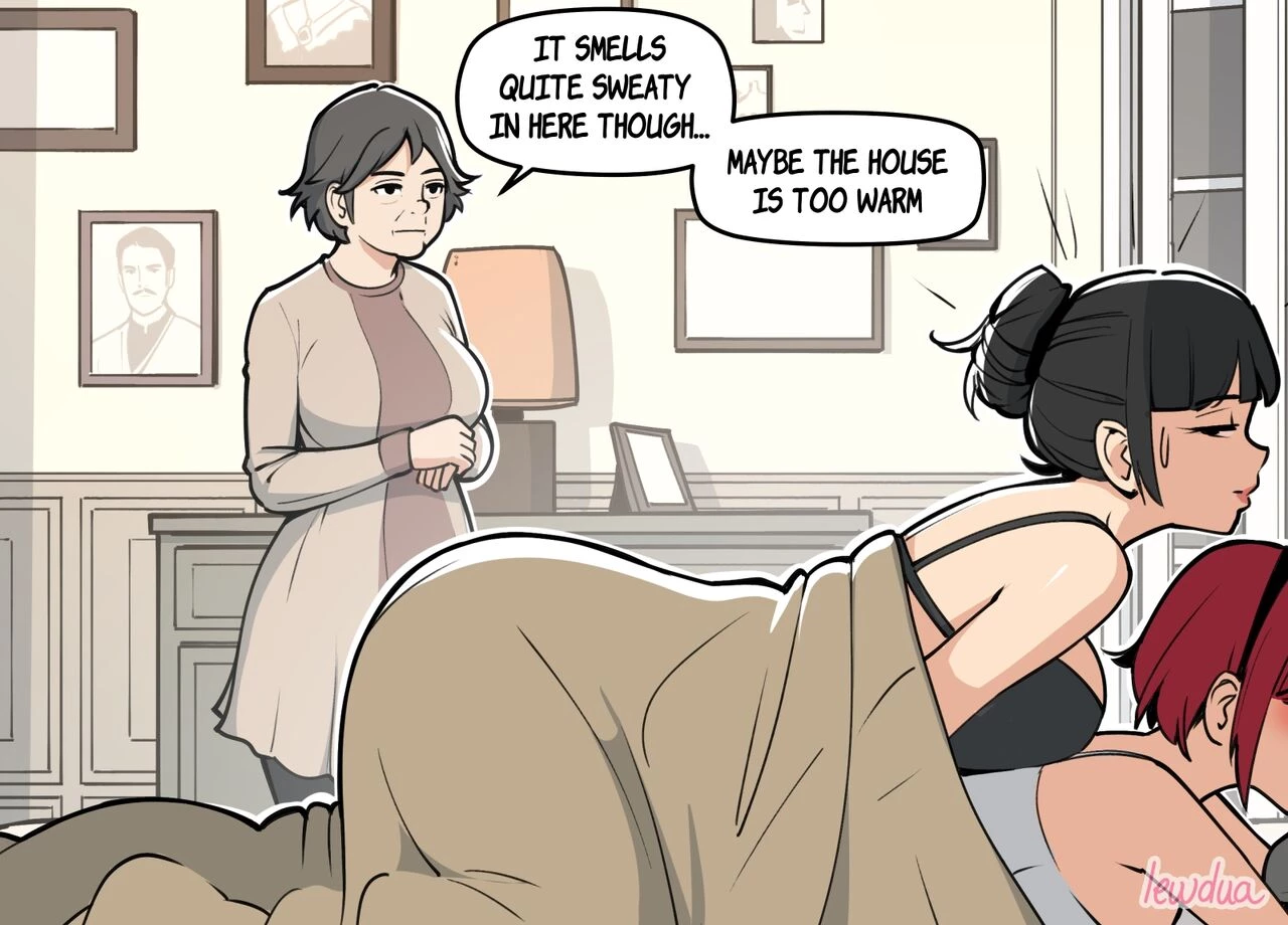 Holiday at Grandma's porn comic picture 89