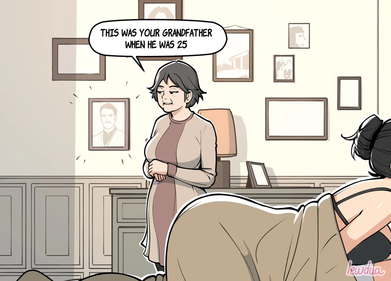 Holiday at Grandma's porn comic picture 93