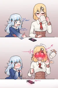 Hololewd porn comic picture 1