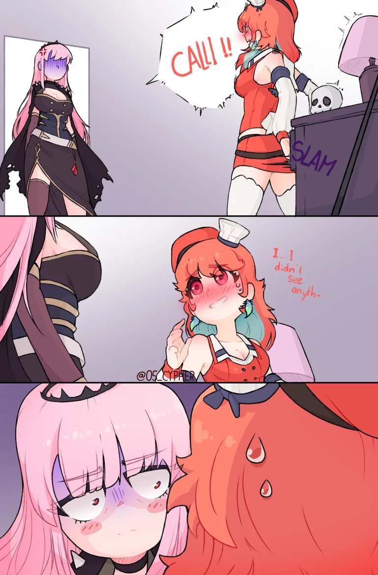 Hololewd porn comic picture 4