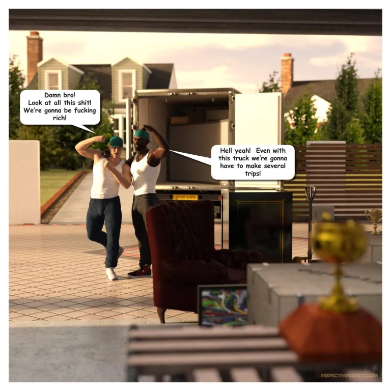 Home Invasion 2 porn comic picture 10