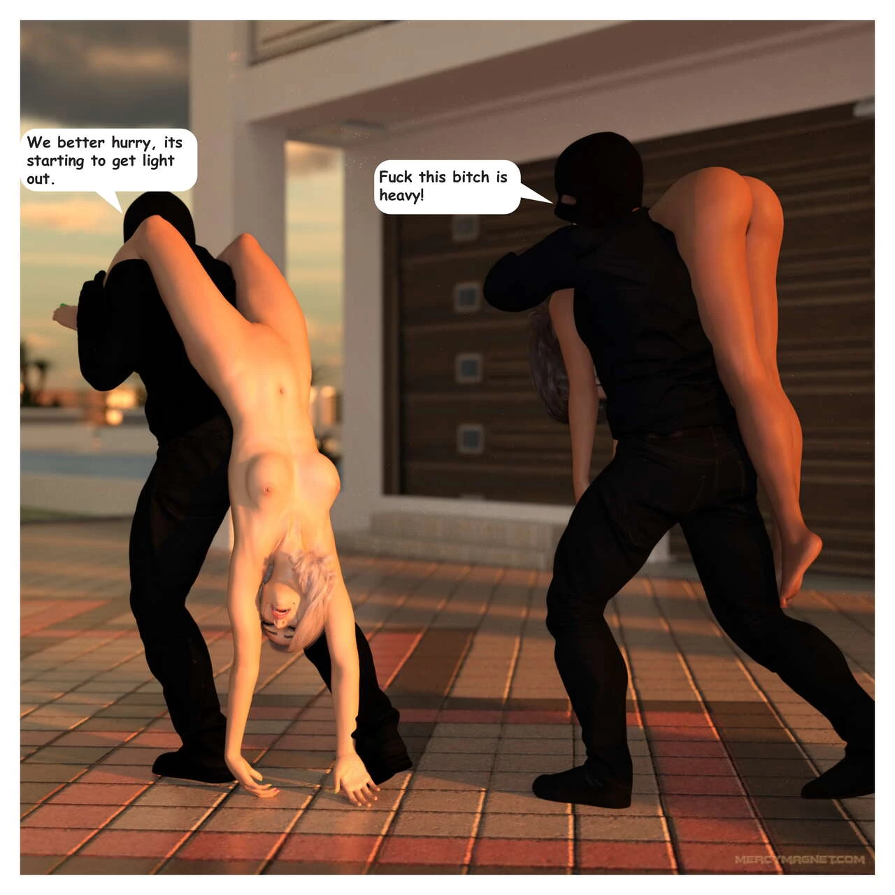 Home Invasion porn comic picture 51